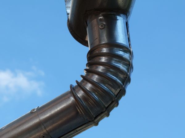 Metal Downspout Installation in Millsboro