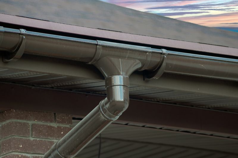 Completed Gutter Installation